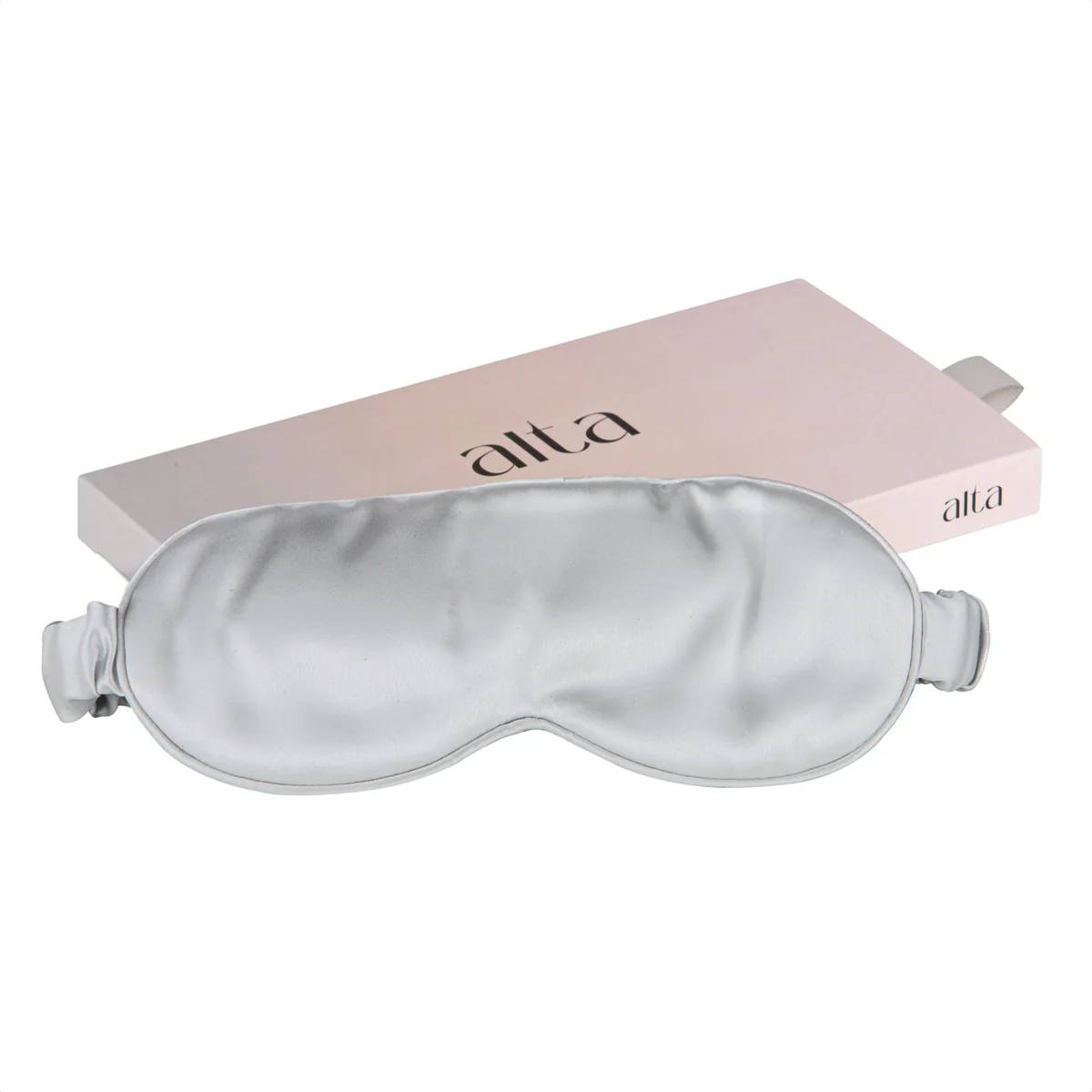 Silk Spa Eye Mask in Moonstone Grey - Luxurious Sleep Redefined