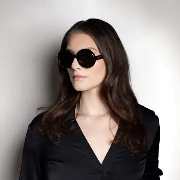 Jackie O Black Sunglasses – Timeless Oversized Retro Shades