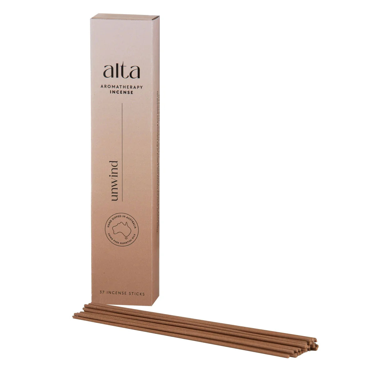 Alta Unwind Incense Sticks | Relaxing Essential Oil Blend for Calm & Serenity