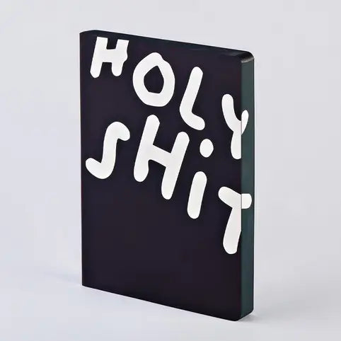 ‘Holy Shit’ Notebook Graphic A5+ | Dot Grid