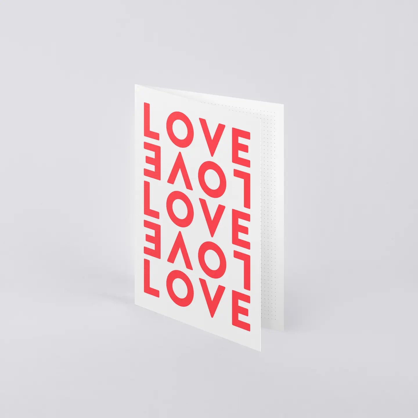 The ‘LOVE’ Greeting Card - with red envelope