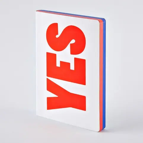 ‘Yes - No - Graphic Notebook  A5+ | Dot Grid